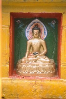 Petita imatge del Buda (Swayambunath, Kathmand�)