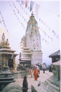 Temple hind� de Swayambunath (Kathmand�)