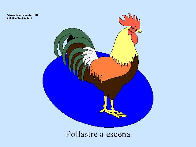 Pollastre a escena